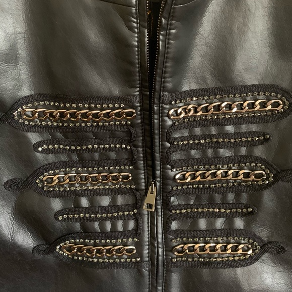 Black Leather Jacket - Picture 2 of 4